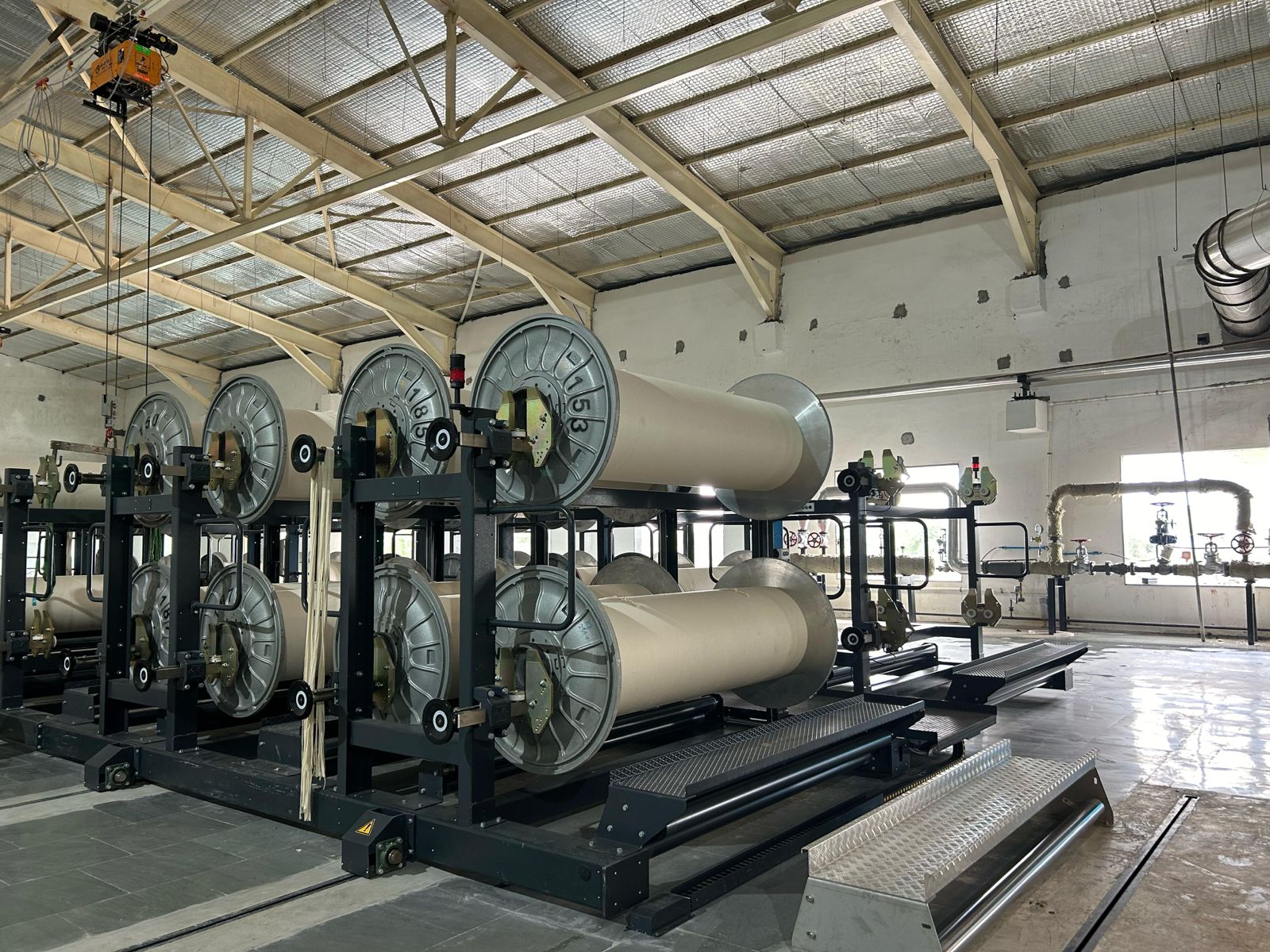 Industrial material handling systems